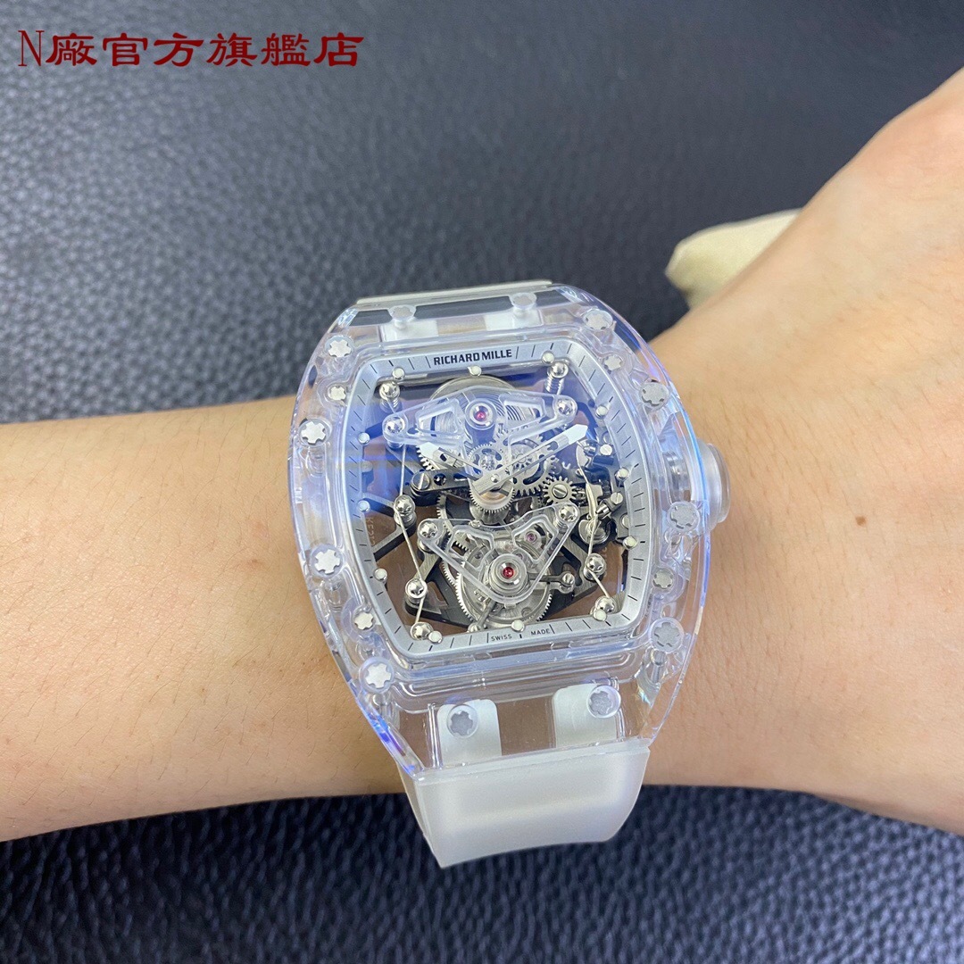 無冕之王,EUR Factroy超級雪琉璃 ,全透明殼理查德RM056 無冕之王,EUR Factroy超級雪琉璃 ,全透明殼理查德RM056