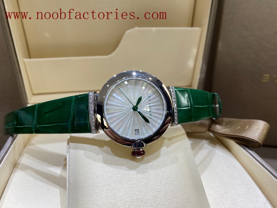 BVLGARI 綠色全球限量， 103366的全新LVCEA光環腕錶