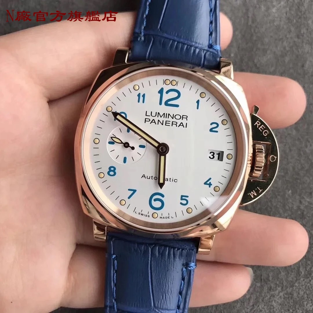 VS廠 沛納海 PAM756 —優雅典范紅金腕錶