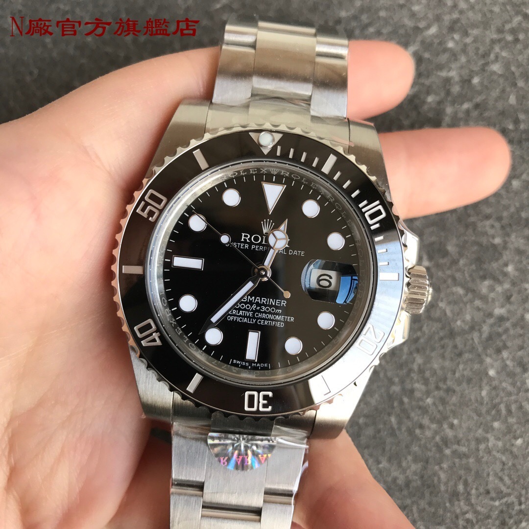 AR廠超強＂V4＂升級版SUB潛航者係列-黑水鬼2824機 3135機震憾登場